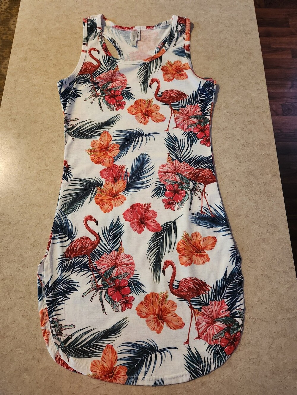 Girls Tropical Racerback Sundress